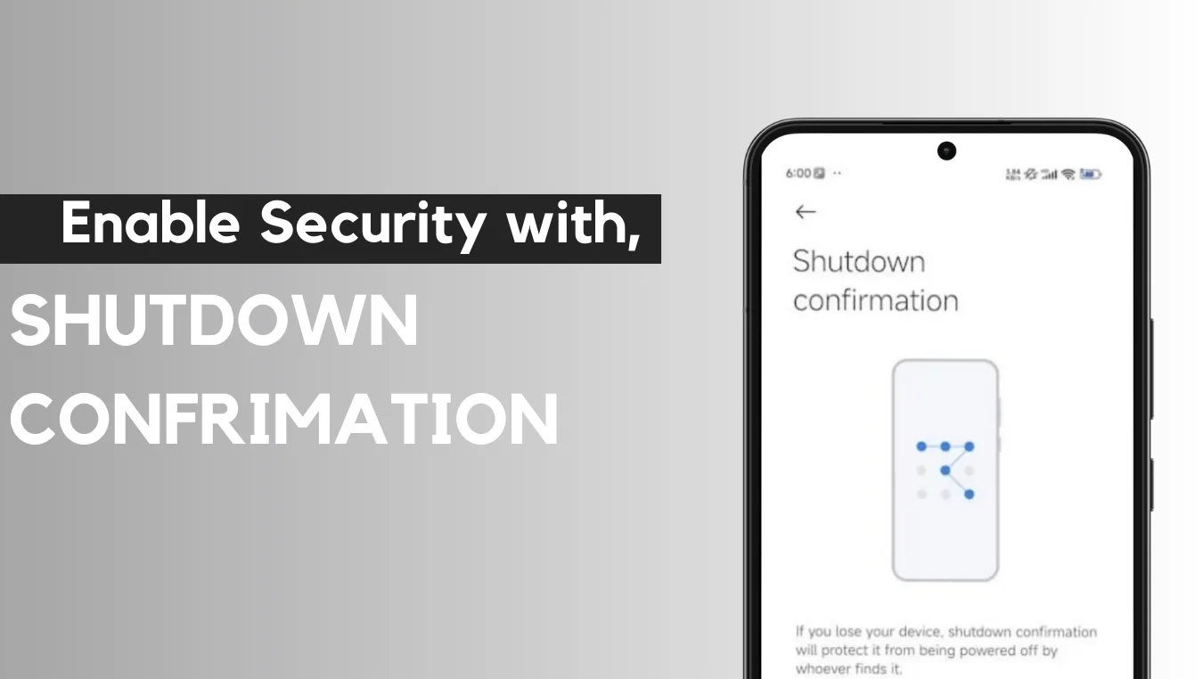 How to Enable Shutdown Confirmation in HyperOS & MIUI Devices