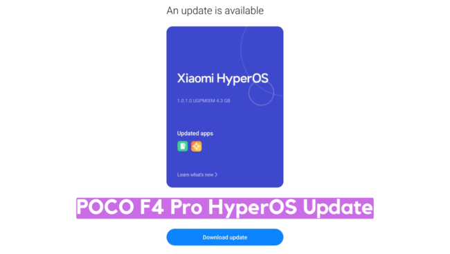 POCO F4 Pro HyperOS Update Download ‘matisse’: Redmi K50 Pro HyperOS Update